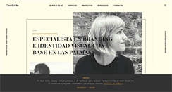 Desktop Screenshot of claudiabe.es